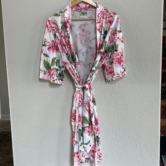 NWOT Show Me Your Mumu Bride Robe -Garden Of Blooms - Picture 2 of 5
